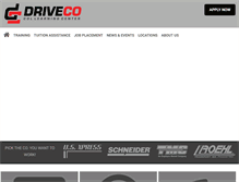 Tablet Screenshot of driveco.org